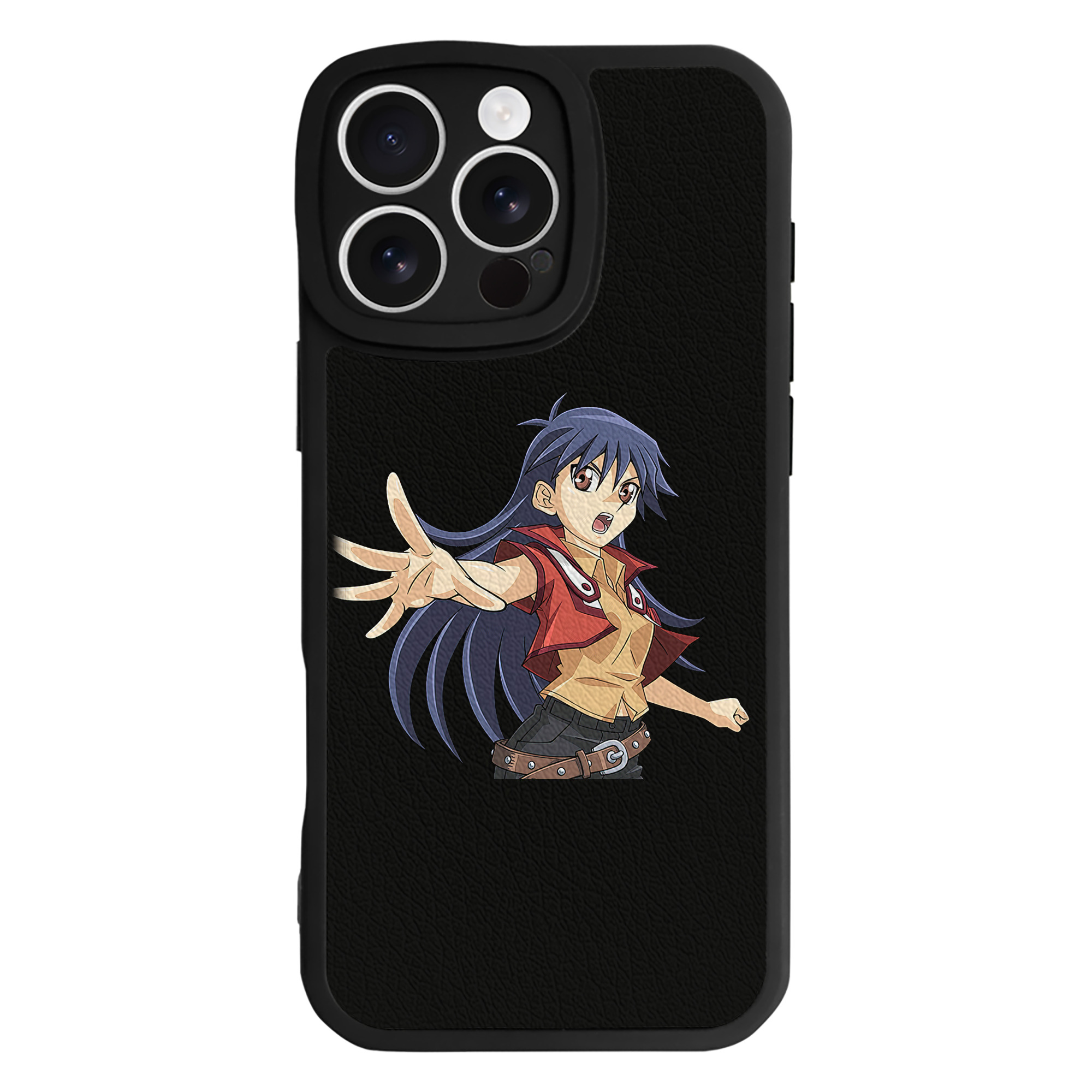 遊☆戯☆王 Yu-Gi-Oh! 【iPhone 16シリーズ対応】シリコンスマホケース（レザー調） 材質：シリコン